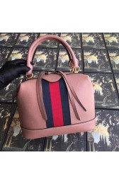 Best 1:1 Gucci GG Calf leather top quality tote bag 523433 pink HV06469eT55