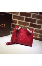 Best 1:1 Gucci Soho mini Shoulder Bag 387043 red HV03079OR71