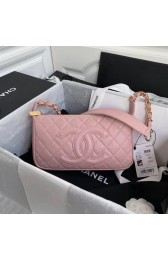Best Fashion Chanel Original Caviar Leather Classic Bag 36988 pink HV03401kr25