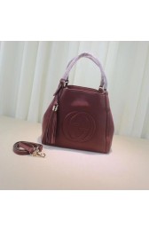 Best Quality Gucci Leather Shoulder Bag 336751 wine HV11428xb51