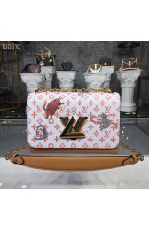 Best Quality Louis Vuitton TWIST MM M50282 white&orange HV08873xb51