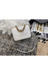 Best Replica Chanel Lambskin flap bag AS1514 white HV01915bj75