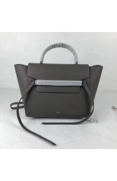 Celine Belt Bag Original Leather Tote Bag 9984 dark grey HV11370CI68
