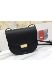 Celine Compact Trotteur Shoulder Bag 1269 black HV04222dN21