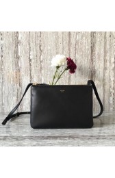 Celine Original Leather mini Shoulder Bag 55420 black HV06290ED90