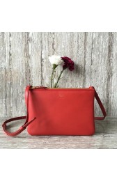 Celine Original Leather mini Shoulder Bag 55420 red HV04870nV16