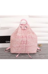 Chanel Canvas Backpack A57498 pink HV00580RX32