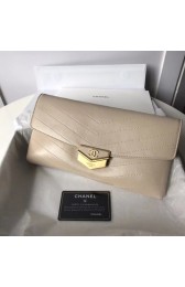 Chanel Clutch Calfskin & Gold-Tone Metal A57493 Beige HV10273sp14