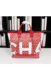 Chanel Cowhide Tote Bag 7180 red HV11722fc78
