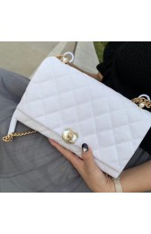 Chanel flap bag AS1170 white HV04943Yo25