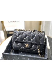 Chanel flap bag AS1202 Black HV07726Lo54