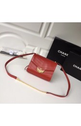 Chanel Flap Bag Original Calfskin & Gold-Tone Metal A57490 red HV05134Wi77