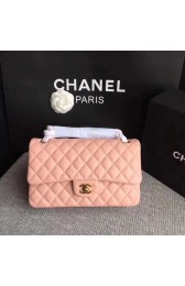 Chanel Flap Original sheepskin Leather Shoulder Bag CF1112 pink gold chain HV02463Oq54