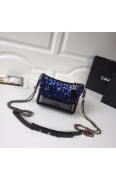 Chanel gabrielle small hobo bag A91810 blue HV07851Is53