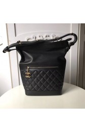 Chanel Hobo Handbag A57966 black HV02478yC28