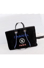 Chanel Maxi Shopping Bag A66942 black HV10398MB38