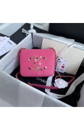 Chanel Original Lather Flap Bag AS3699 rose HV09837SS41