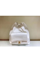 Chanel Original Leather Backpack AS0800 White HV11565rf34