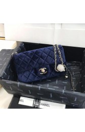 Chanel Original Small velvet flap bag AS1792 royal HV10661bT70