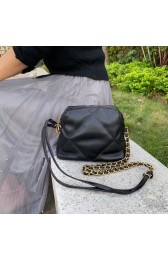 Chanel Original Soft Leather Chain Bag & Gold-Tone Metal AS0781 black HV07143UW57