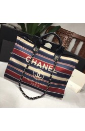 Chanel Shopping Bag A66941 red& Blue & Black HV03953Zf62