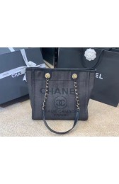 Chanel Shoulder Bag A66942 dark blue HV01839UM91