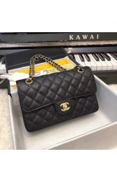 Chanel Small Classic Handbag A01113 black HV00620kC27