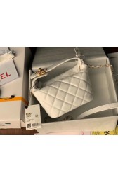 Chanel Small hobo bag AS1745 white HV08316yj81