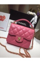 Chanel small tote bag 8817 pink HV05748Oq54