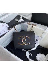 Cheap Chanel Original Lather Flap Bag AS3699 black HV08195ZZ98