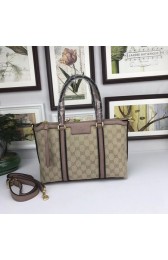 Cheap Copy Gucci GG Canvas Top Handle Bags A353114 pink HV08689Eq45