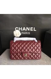 Designer Chanel Flap Original sheepskin Leather Shoulder Bag CF1112 Wine silver chain HV00609vs94