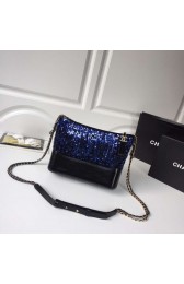 Designer Chanel gabrielle hobo bag A93824 blue HV06769vs94