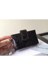 Dior Card bag 2556 black HV03233oK58
