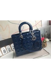 Dior GROTE LADY DIOR-TAS VAN LAMSLEER CAL44560 blue HV07219aj95