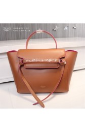 Fake Celine belt bag original leather 3398 coffee HV01023Lh27