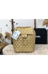 Fake Chanel Backpack Sheepskin Original Leather 83431 gold HV00883Sq37