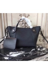 Fake Louis Vuitton Original Mahina Leather HINA Bag M54353 black HV01278yQ90