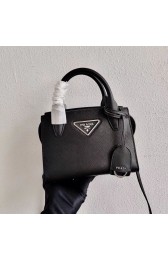 Fake Prada Saffiano leather mini-bag 2BA269 black HV00947xR88