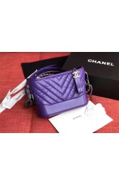 Fashion Chanel gabrielle small hobo bag A91810 purple HV01411wc24
