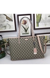 First-class Quality Gucci GG Canvas Shoulder Bag 353437 light pink HV08618fm32