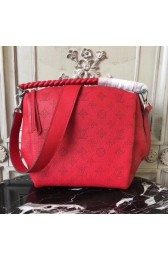 First-class Quality Louis Vuitton original Mahina Leather BABYLONE 51223 red HV04273xO55