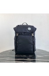 First-class Quality Prada Re-Nylon backpack 2VZ135 black&grey HV08653xO55