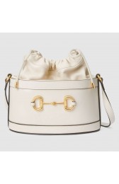 Gucci 1955 Horsebit bucket bag 602118 white HV10716np57