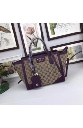 Gucci Canvas Tote Bag 368925 purple HV00508MO84