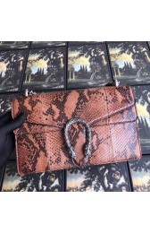 Gucci Dionysus medium python shoulder bag 403348 brown HV08703HB29
