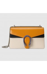 Gucci Dionysus small shoulder bag 400249 Burnt orange and white HV07820DS71
