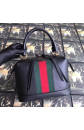 Gucci GG Calf leather top quality tote bag 523433 black HV11489lk46