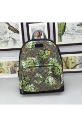 GUCCI GG Canvas Backpack 406370 green HV00252dN21
