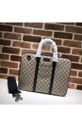 Gucci GG Canvas briefcase 451169 black HV01654FA31